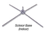 9' Razor Sail Sign Kit Single-Sided with Scissor Base