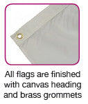 4' x 6' Full-Color Single-Sided Flag