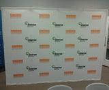 SwiftHopUp Straight Fabric Backdrop - To Fill an 10' Wide Space (Options)