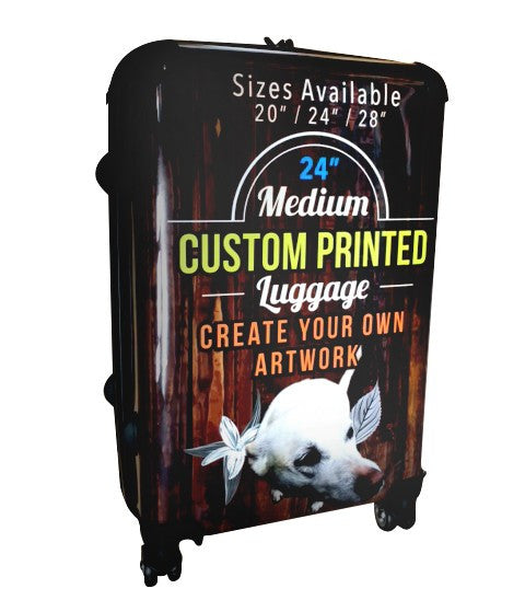 Custom Printed Luggage - 24" Medium