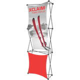Xclaim Banner Stand 2.5ft Fabric Popup Display Kit 02
